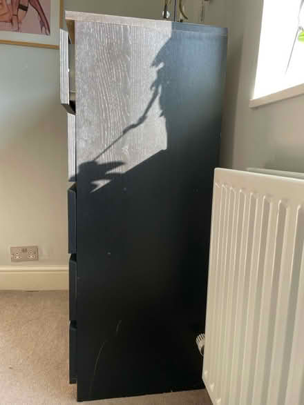Photo of free IKEA black chest of draws (Brixton) #2