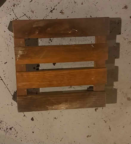 Photo of free Wooden rolling plant stand (Capitol Hill) #1