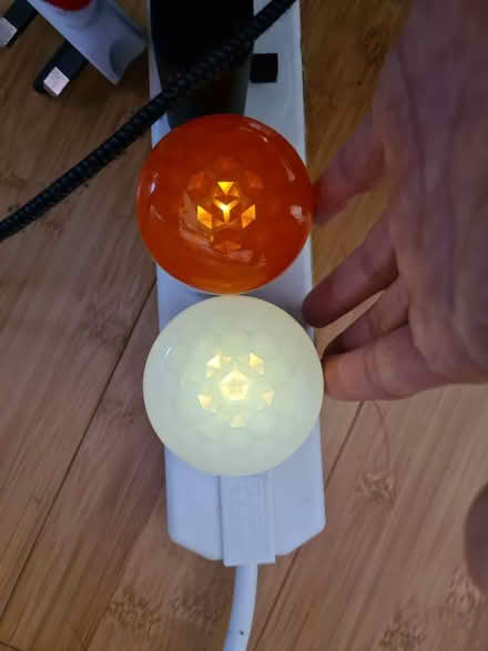 Photo of free IKEA night lights (Wood green N22) #3
