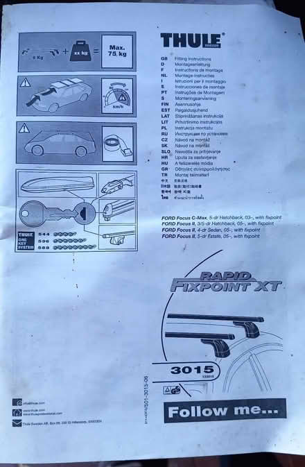 Photo of free Thule Roof bars (Brownsover CV21) #2