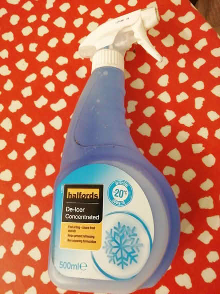 Photo of free De-icer (Wallands Park BN7) #1