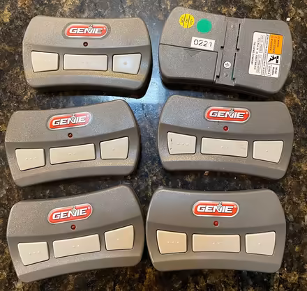 Photo of free Genie Garage Door Remotes (6) (Near Rancho San Antonio Park) #1