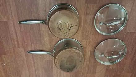 Photo of free Two saucepans suitable for gas hob (Bramley LS13) #4