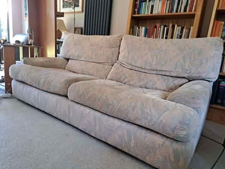 Photo of free Comfy sofa in fair condition. (South Reading RG2) #1