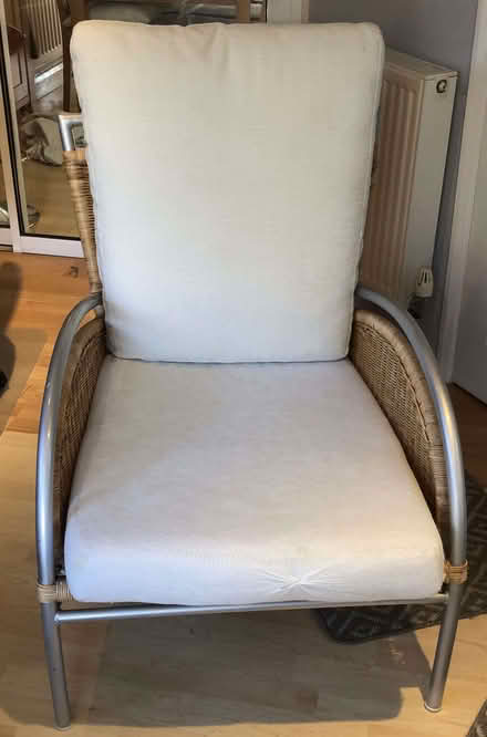 Photo of free Cane/Metal Conservatory chair (Kingsthorpe) #3