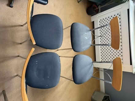 Photo of free Glass table and four chairs (Darwin Park WS14) #4