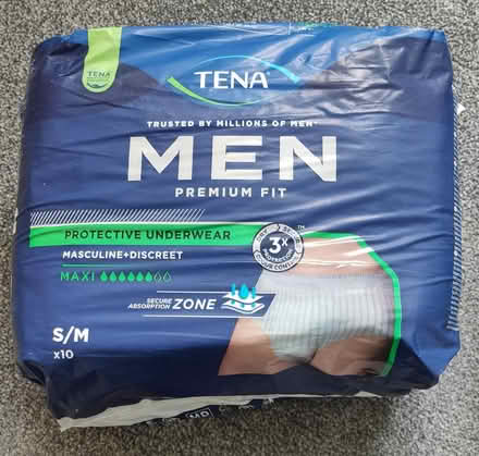 Photo of free TENA Men S/M Protective Underwear (Barton on Sea BH25) #1