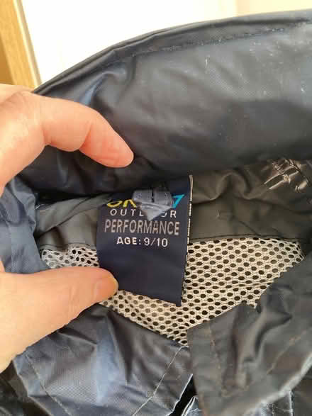 Photo of free Age 9-10 Boys Waterproof Jacket (Coventry CV5) #3