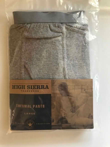 Photo of free Thermal pants in unopened wrapper (Near Mountain View Ca) #1