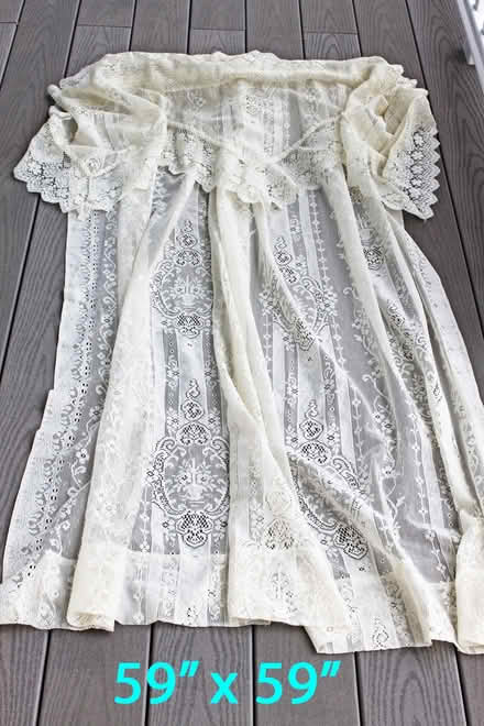 Photo of free 4 Lace Valances + 1 Curtain Panel (West Townsend) #2