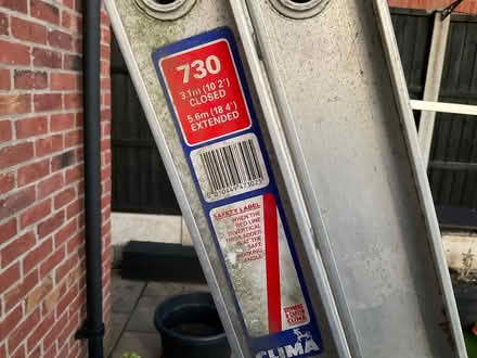Photo of free 2 piece extension ladder (Misterton DN10) #2