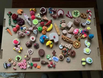Photo of free Assorted Clay Food Miniatures (Bolton, MA) #1