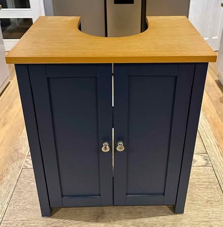 Photo of free Bathroom pedestal cupboard (Datchet SL3) #1