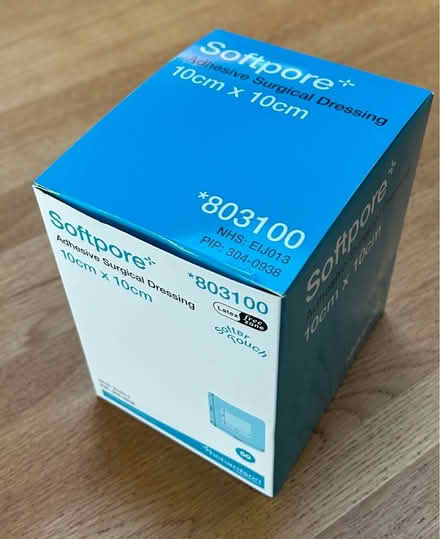 Photo of free Box of 50 softpore dressings (Mansfield nottinghamshire) #2