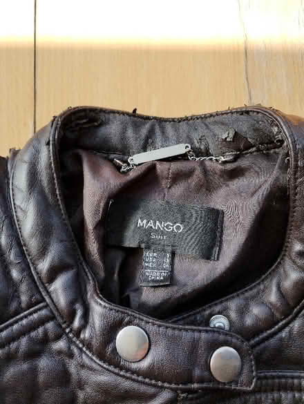 Photo of free Faux leather jacket (Streatham Hill) #3