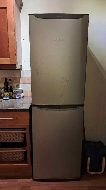 Photo of free Tall Hotpoint fridge-freezer (Bramley LS13) #1