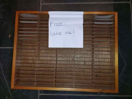 Photo of free Cassette storage rack! (Mitcham's Corner CB4) #1