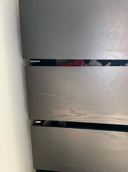Photo of free IKEA black chest of draws (Brixton) #3