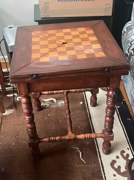 Photo of free Chess backgammon table (Silver spring, Takoma Park) #1