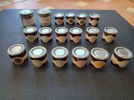 Photo of free Many Farrow & Ball interior emulsion tester pots (New Marston OX3) #1