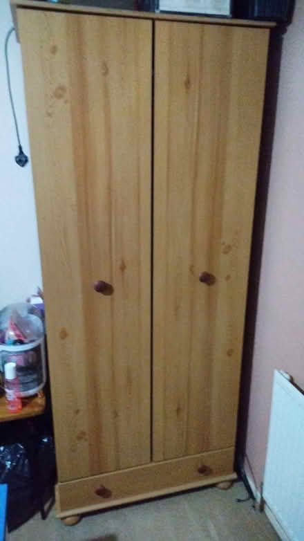 Photo of free Double wardrobe with single drawer (Whitley) #1