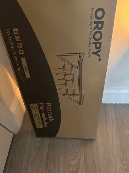Photo of free Pot rack (01913) #1