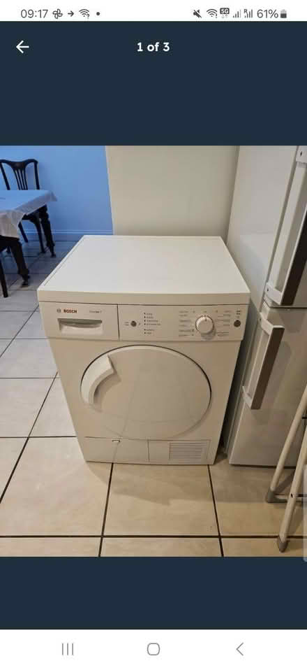 Photo of free Bosch condenser tumble dryer (TW9) #1