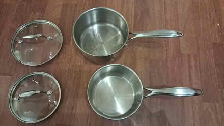 Photo of free Two saucepans suitable for gas hob (Bramley LS13) #3