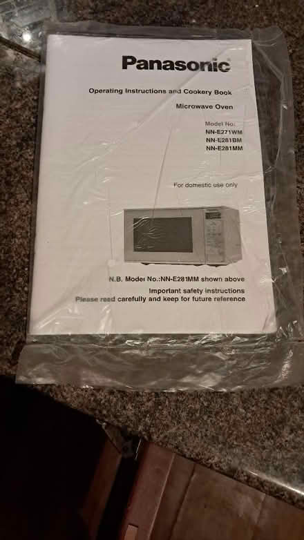 Photo of free Panasonic Microwave - small fit. (Bramley LS13) #4