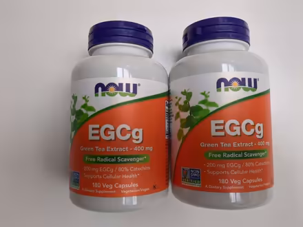 Photo of free Green tea extract (EGCG) 180x400mg caps (Lansdown) #1