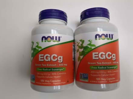 Photo of free Green tea extract (EGCG) 180x400mg caps (Lansdown) #1