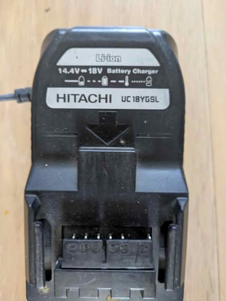 Photo of free Hitachi battery charger (Farnham, GU9) #1