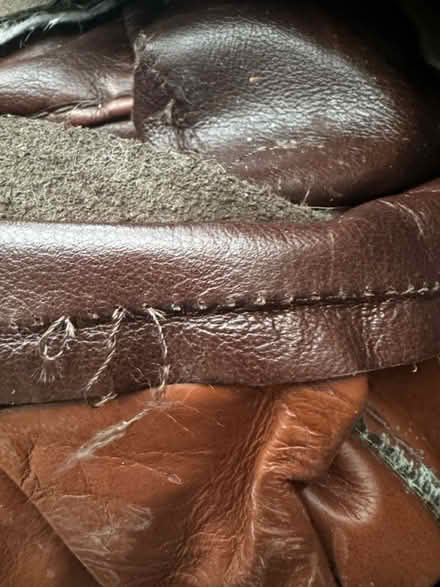 Photo of free Red/brown leather (WA4, Appleton) #2