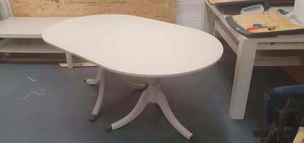 Photo of free Oval dining table (2 parts) (Shepherds Bush W12) #1