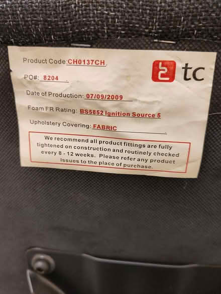 Photo of free Office chair (Easton) #2