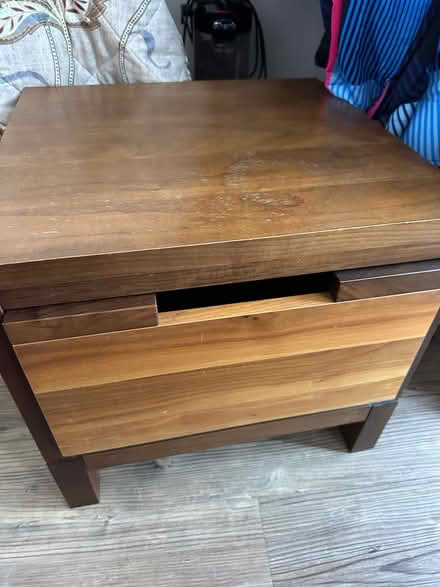Photo of free Solid wood, one drawer unit (Aldershot) #2