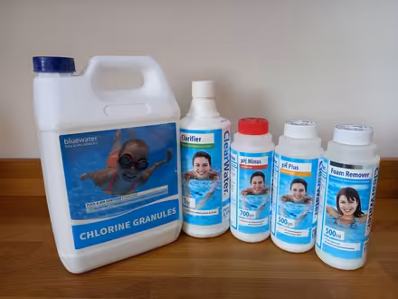 Photo of free Hot tub chlorine and chemicals (Woodmancote GL11) #1