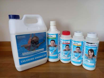 Photo of free Hot tub chlorine and chemicals (Woodmancote GL11) #1