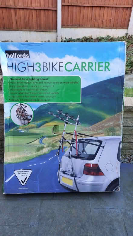 Photo of free 3-bike carrier (Wetherby LS22) #1