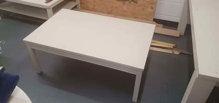 Photo of free Large white coffee table (Shepherds Bush W12) #2