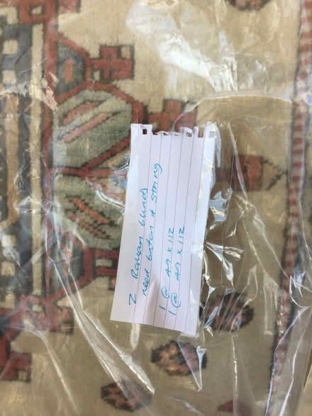 Photo of free 2 Roman blinds- NEW (Summertown OX2) #1