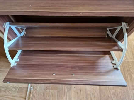 Photo of free Wooden shoe cabinet (Benhall GL51) #3