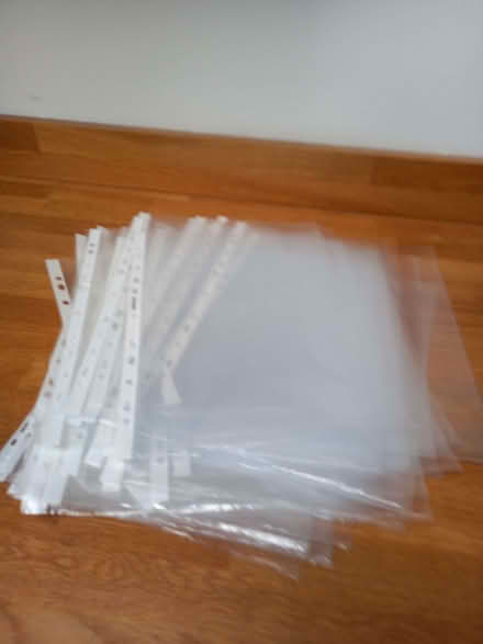 Photo of free A4 plastic wallets (Woodmancote GL11) #1