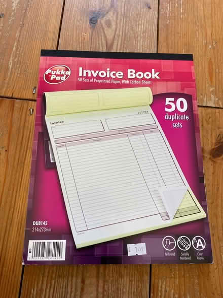 Photo of free Invoice book (Catford, London) #1