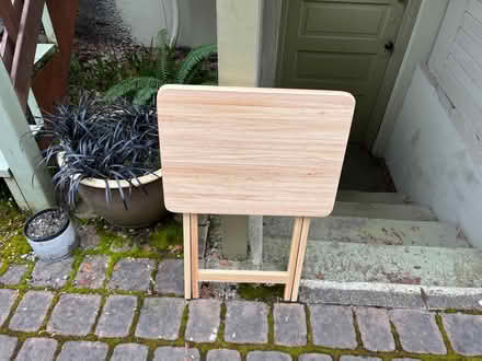Photo of free TV tray table (Greenlake) #1