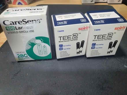 Photo of free Te2 test strips & lancets (Darnall S9) #1