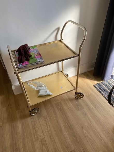 Photo of free Gold coloured trolley (Cheam Sutton SM3) #1
