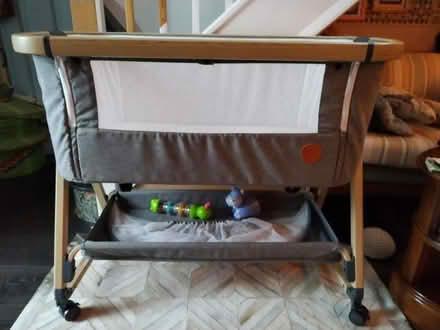 Photo of free Baby crib, Bouncer chair, playmat (Colindale NW9) #1