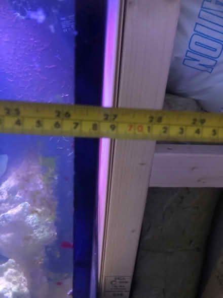 Photo of free cube marine fish tank complete 27” (Overton RG25) #2