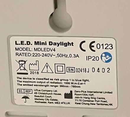 Photo of free Mini SAD Lamp (SW9 Oval) #3
